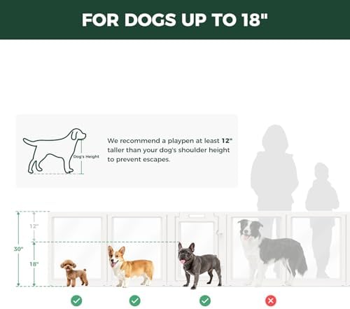 FXW AuraSpace Acrylic Dog Playpen - Image 6