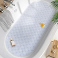 HITSLAM Bathtub Mat Non Slip, 35x16 Inch Bubble Oval Bath Tub Mat by HITSLAM