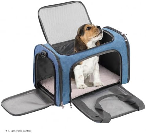 Mr. Pen- Pet Carrier, 17.5" x 11.2" x 11.5", Medium Size - Image 7