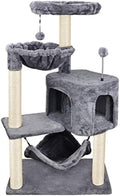 YUNIQUE Cat Tree with Cat Condo and Big Hammock by YUNIQUE