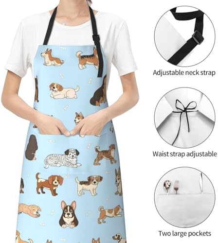 Waterproof Apron For Adults Chef Bib - Image 4