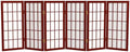 2 ft. Short Desktop Window Pane Shoji Screen by RedLantern