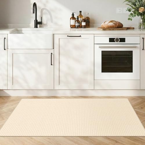 2x4 Waffle Bathroom Runner Rug: Super Absorbent Anti Slip Bath Mat - Image 3