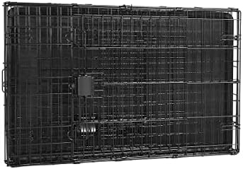 Amazon Basics Portable, Foldable Metal Wire Dog Crate - Image 4