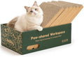 6 Pack Cat Scratcher Pads in Cardboard Box, Assembly-Free by ARGOPET