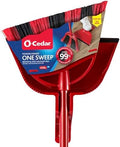 O-Cedar One Sweep Broom & Step-On Dustpan Set | Patented Wave Bristles Remove by Unknown