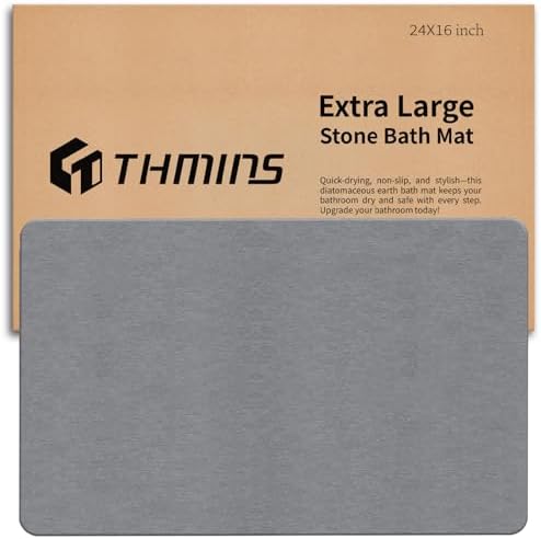 THMINS Stone Bath Mat by THMINS