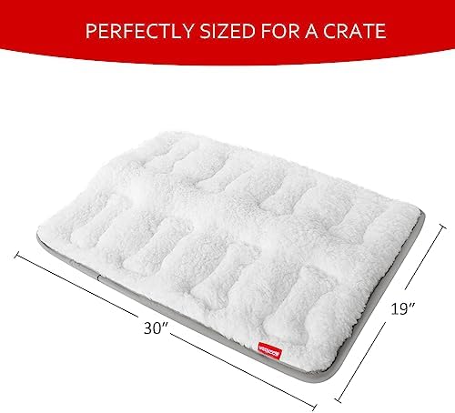 Dog Bed Crate Mat, Soft Plush Dog Bed Pad - Image 4
