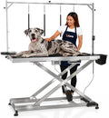 KANIS 60" Professional Electric Dog Grooming Table, 304 Steel, Heavy Duty by KANIS