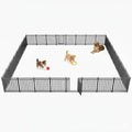 Thickened Outdoor Dog Fence, 32 Panels by Petorldog