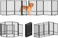 SNUOWU Full Metal Freestanding Dog Gate by SNUOWU