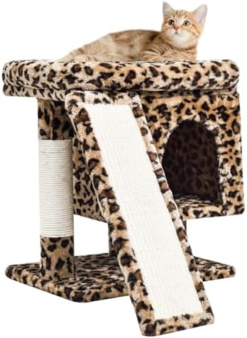 SYANDLVY Small Leopard Print Cat Tree by SYANDLVY