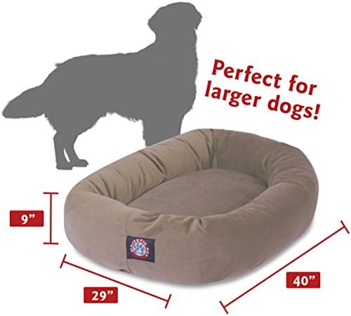 Majestic Pet Villa 40 Inch Shredded Memory Foam Dog Bed - Image 3