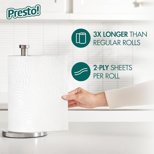 Amazon Brand - Presto! Flex-a-Size Kitchen Paper Towels, Strong and Absorbent - Image 2