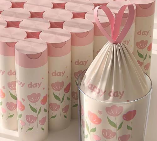 4 Gallon Trash Bags 100pcs Drawstring Tearing-free - Image 5