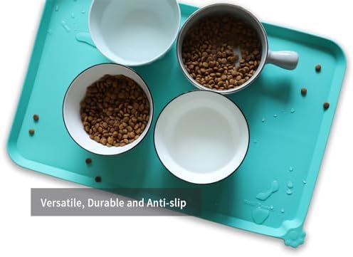 Hoki Found L Silicone Non Slip Pet Food Mats - Image 4