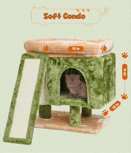 SYANDLVY Small Cat Tree for Indoor Cats, Cat Tower - Image 5