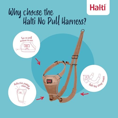 Halti No Pull Dog Harness | Size XS, Desert Sand - Image 3