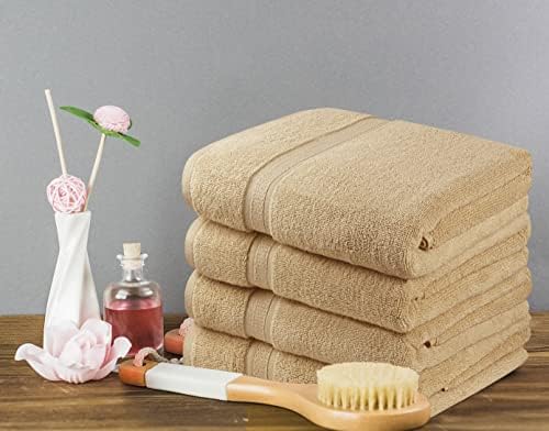 Towel and Linen Mart 4 Pieces Bath Towel Sets - Image 6