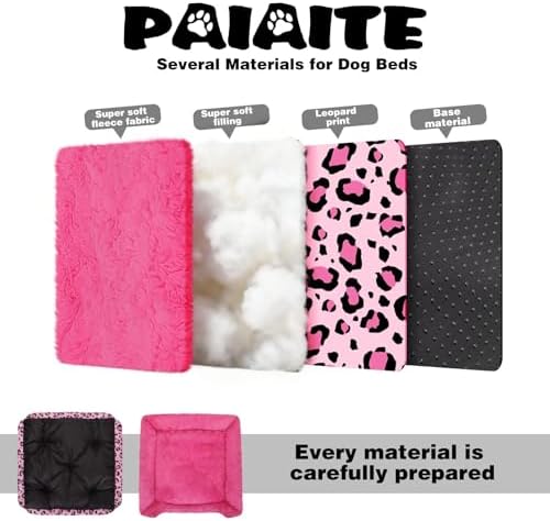 Rectangle Washable Dog Bed for Large, Medium & Small Dogs – Soft Calming Puppy - Image 6