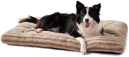 FURTIME Washable Dog Bed Large Sized Dogs, Deluxe Medium Dog Crate Beds by FURTIME