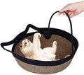 Cat Bed, Cotton Rope Instinct Basket by WEAVELYRICS