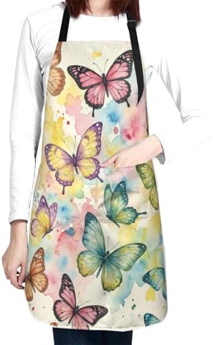 Waterproof Apron For Adults Chef Bib by Abucaky