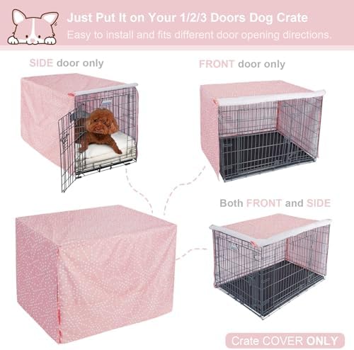 Explore Land Pattern Dog Crate Cover, 36 Inches - Image 5