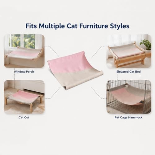 Cat Window Perch Replacement Cover Rug Cushion Mat - Image 5