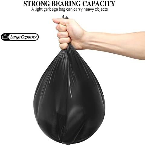 5 Rolls Small Trash Garbage Bags, 4 Gallon 100 Counts - Image 6