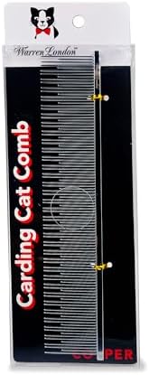 Warren London Carding Cat Comb | 7.5 inches made by WarrenLondon