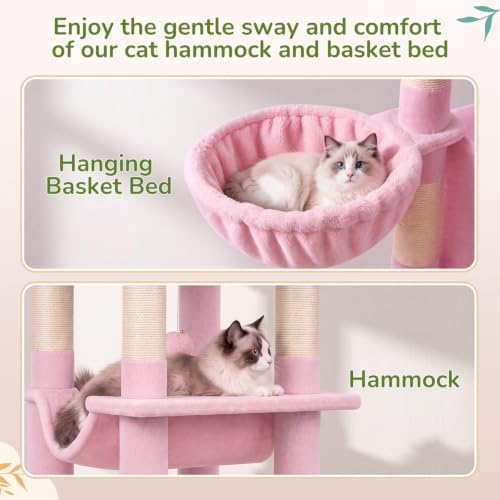 Globlazer Pink Corner Cat Tree Tower - Image 5