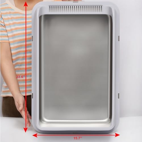 Kichwit Extra Large Stainless Steel Cat Litter Box - Image 5