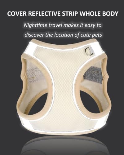 Solmoony Dog Harness for Small Medium Dogs No Pull, Puppy Harness and Leash Set - Image 4