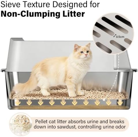 Stainless Steel Litter Box - Image 3