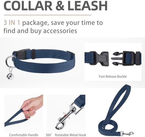 PUPTECK Dog Harness, Collar and Leash Set No Pull - Image 4