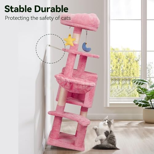Meecal 43-Inch Small Cat Tree Cute - Image 7