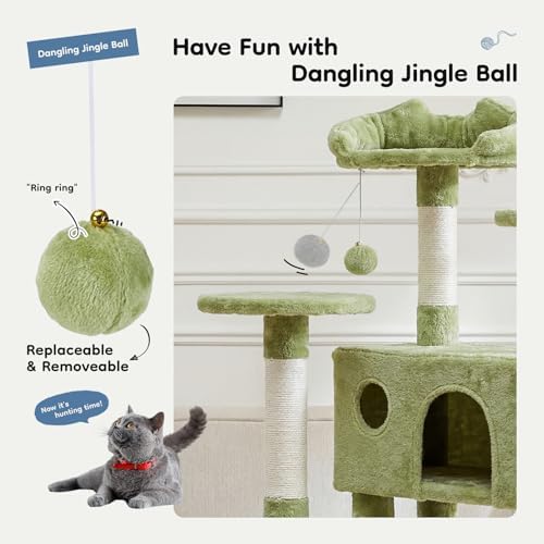 DUMOS 54-inch Cat Tree Tower - Image 4