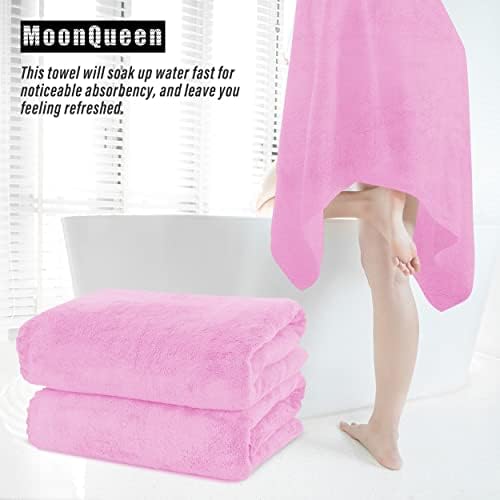 MOONQUEEN 6 Pack Premium Bath Towel Set - Image 7