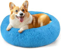 28in Large Dog Bed, Calming Donut Bed by Hoewina