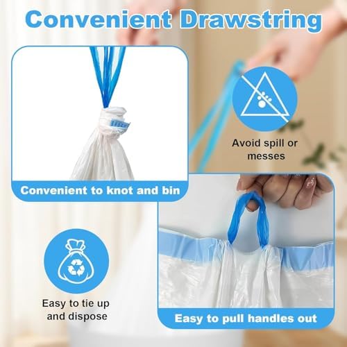 120 Count, PURAMAX 2, PURAMAX and PURAX Replaced Waste Bags-6 Rolls, Portable - Image 5