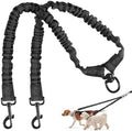 Double Dog Leash, 360° Swivel No Tangle Dog Leash by Unknown