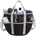 Horse Grooming Tote Bag with 6 Pockets & Drawstring Closure, Portable Grooming by Drsendesi