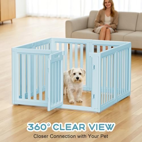 Dog Playpen Indoor, Puppy Playpen, 8 Panels - Image 5