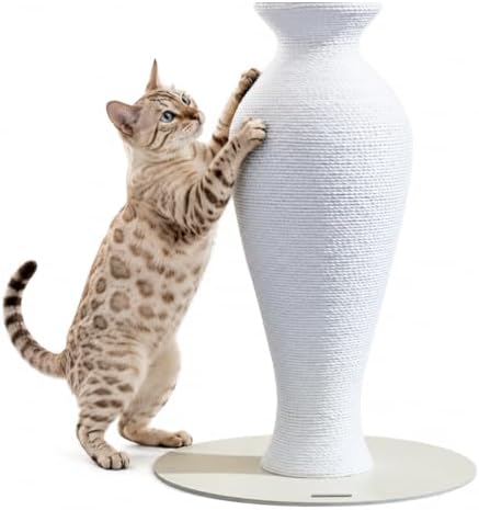 Furrytail Cat Scratching Post, Paper Rope Scratcher by Furrytail