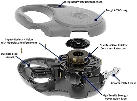 TUG Oval 360° Tangle-Free Retractable Dog Leash - Image 4
