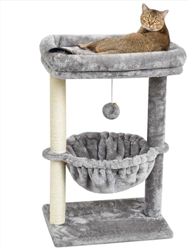 SYANDLVY Small Cat Tree for Indoor Cats, Activity Cat Tower by SYANDLVY