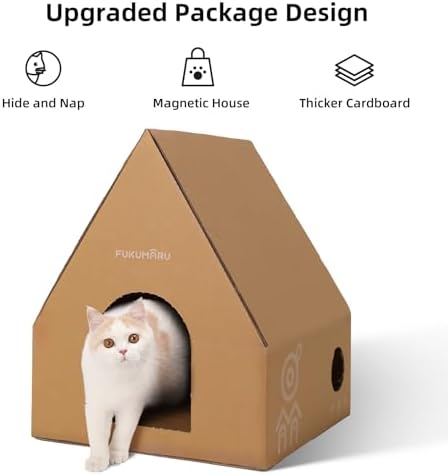 FUKUMARU Cat Wall Furniture Set, Transparent Capsule - Image 5