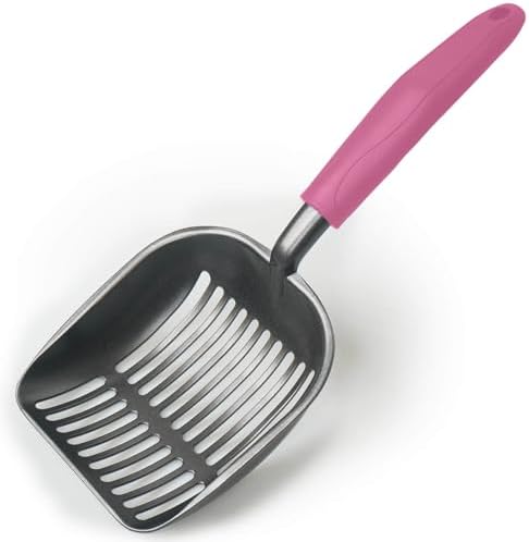 Cat Litter Scoop, Kitty Metal Scooper, Aluminum Alloy Sifter, Kitten Pooper by Frxat