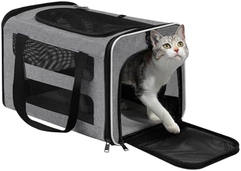 Cat Carrier Soft-Sided Travel Bag by Comfortforyourpets